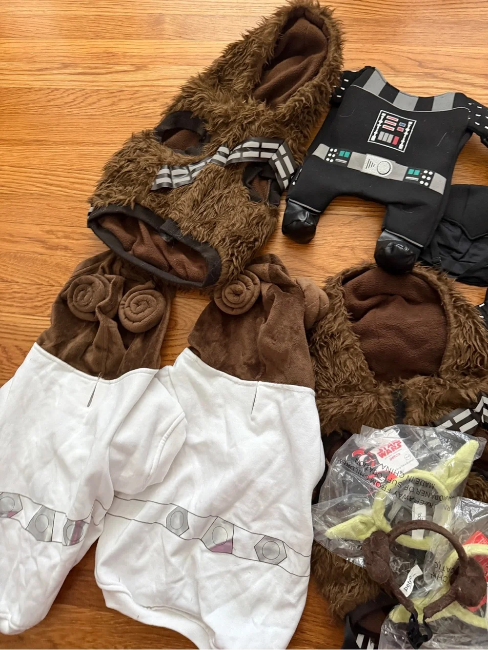 Star Wars dog costumes medium and large